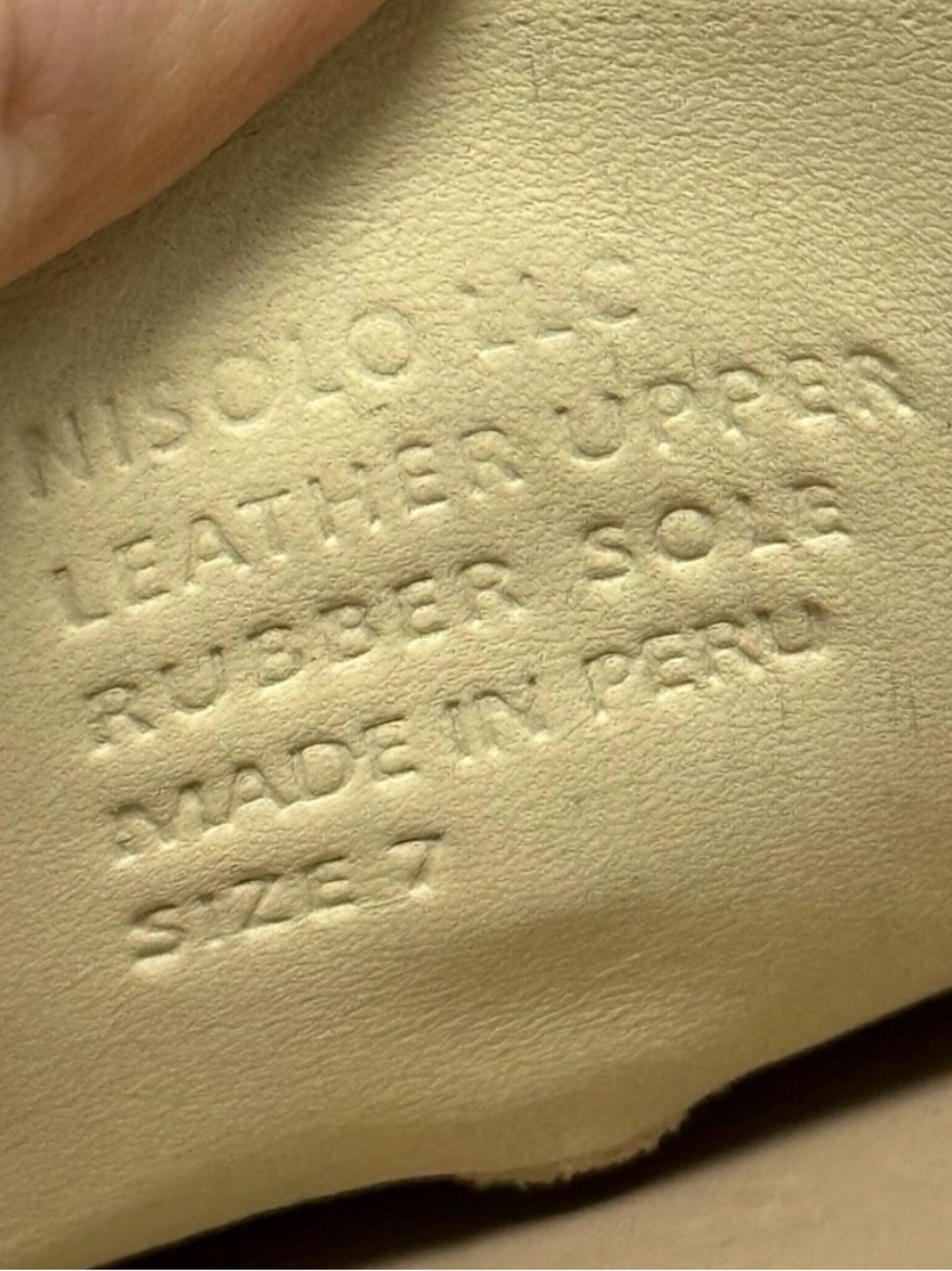 Nisolo Tan Braided Leather Huarache Flats with Box - Picture 4 of 13
